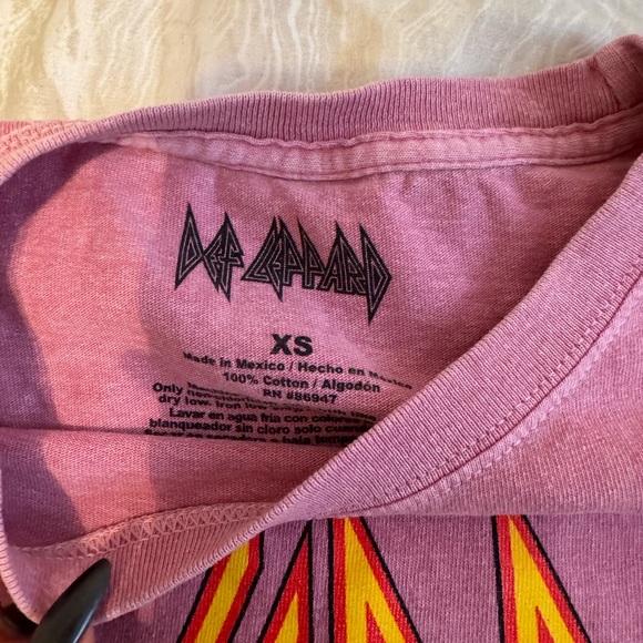 Def Leppard T Shirt - Picture 3 of 3